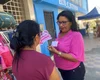 ‘Blitz Rosa’ leva conscientização sobre autocuidado às mulheres em Palmeira