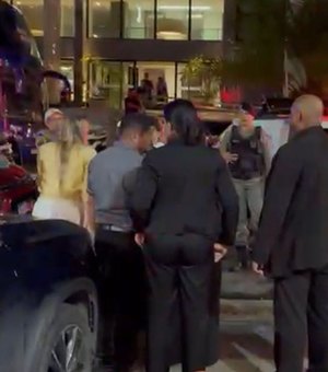 Confusão em bar da Jatiúca termina com agressões, copo arremessado e prisão