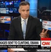 Suspeita de explosivos interrompe transmissão ao vivo da CNN