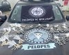 Polícia apreende adolescente com 565 papelotes de maconha e 394 pedras de crack em Colônia Leopoldina