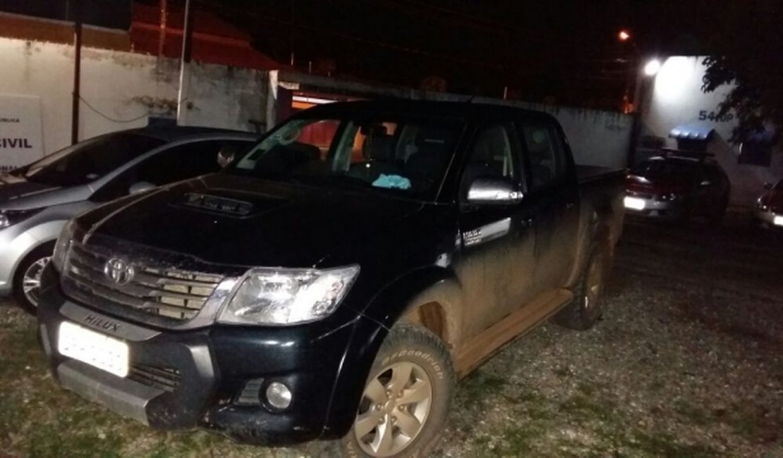 Vereador tem caminhonete roubada e depois abandonada no Agreste