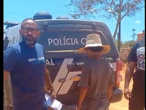 Após 14 anos, agricultor acusado de estupro de vulnerável é preso pela Polícia Civil em Inhapi