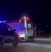 Vítima fica presa às ferragens após acidente na rodovia AL-487, em Traipu