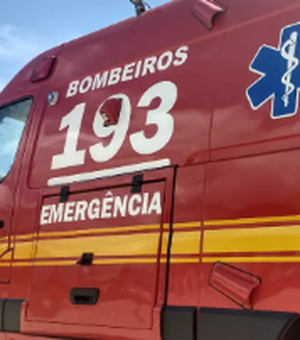 Queda de motocicleta deixa duas pessoas feridas no bairro Ouro Preto em Arapiraca