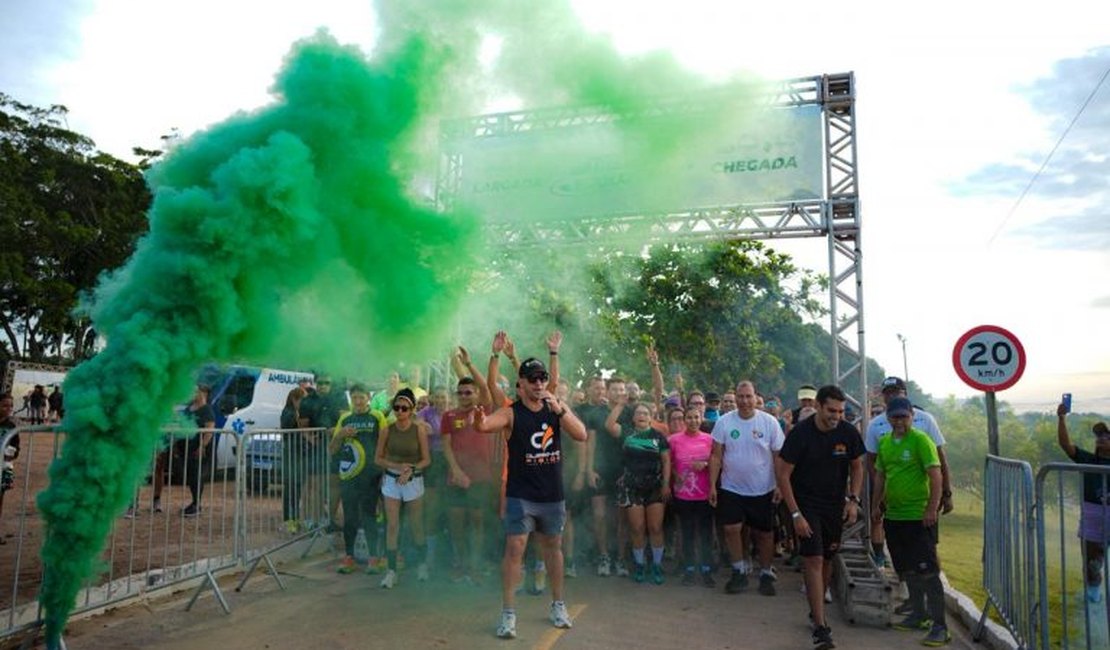 Cerca de duas mil pessoas participaram do Treinão Ecológico em Arapiraca