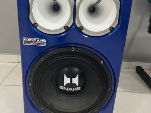 Polícia apreende caixa de som no município de Colônia Leopoldina