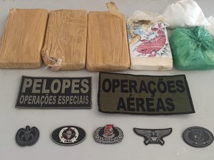 Tabletes de cocaína são encontrados dentro de residência em Arapiraca