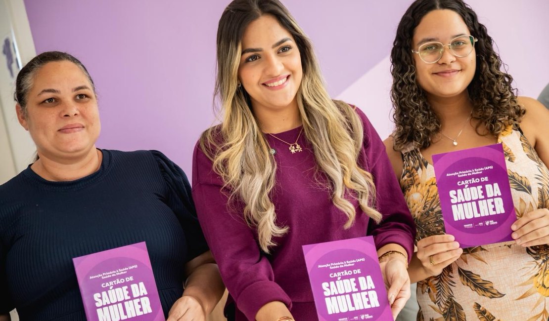 Rio Largo lança Cartão de Saúde da Mulher e reforça cuidado integral com as riolarguenses