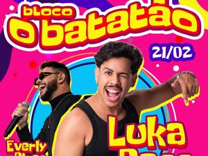 Bloco O Batatão volta às ruas de Feira Grande com shows e arrecadação solidária neste sábado (21)