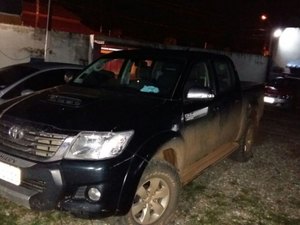 Vereador tem caminhonete roubada e depois abandonada no Agreste
