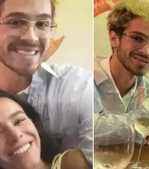 Bruna Marquezine e João Guilherme se beijam em 1ª foto postada pela atriz