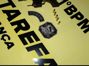 PM prende homem armado durante patrulhamento em Penedo