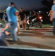 Acidente entre motos deixa mulher ferida em Porto Calvo