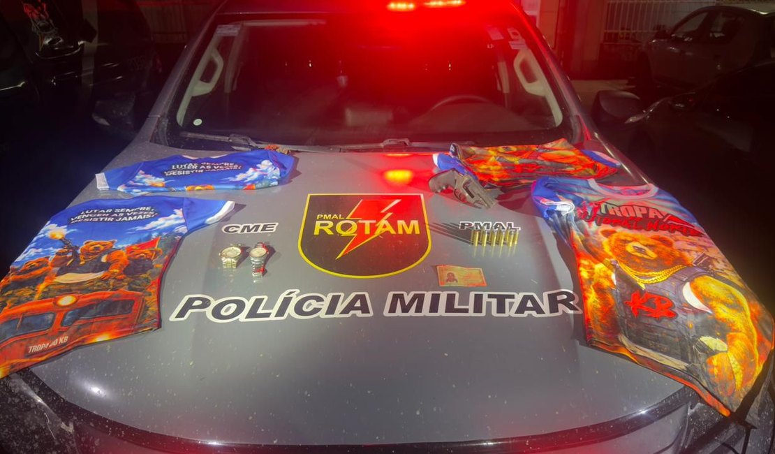 Suspeitos fogem de operação em Milagres e abandonam itens ligado ao Comando Vermelho