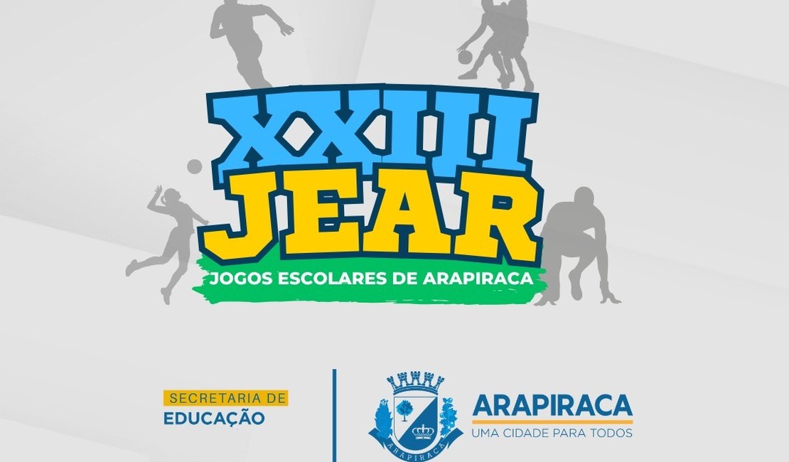 Abertura da 23ª edição dos Jogos Escolares de Arapiraca acontece nesta sexta (24)