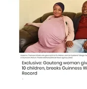 Sul-africana que forjou gestação de 10 bebês é colocada em ala psiquiátrica