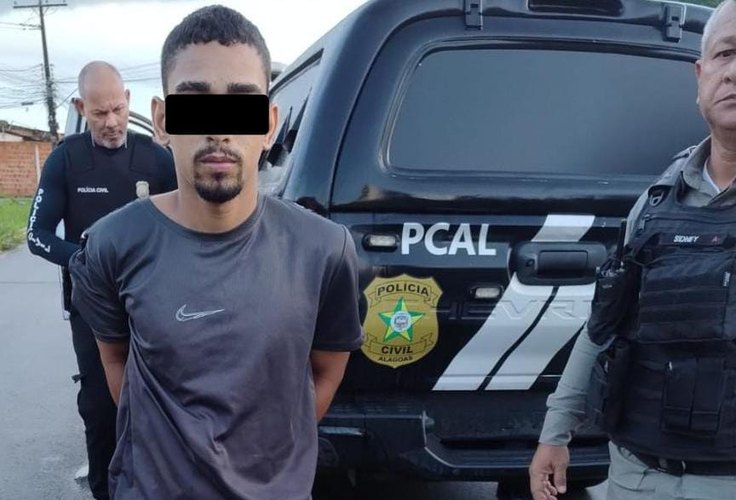 Operação integrada entre o 8º BPM e a DHPP resulta na captura de suspeito de homicídio em Rio Largo; atuação do setor de inteligência foi decisiva para o êxito da ação.