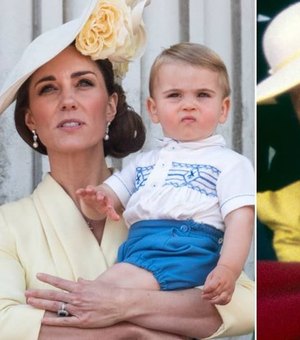 Príncipe Louis usa look usado por Príncipe Harry em 1986