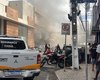 Homem ateia fogo em banco de empréstimo com coquetel molotov em Arapiraca
