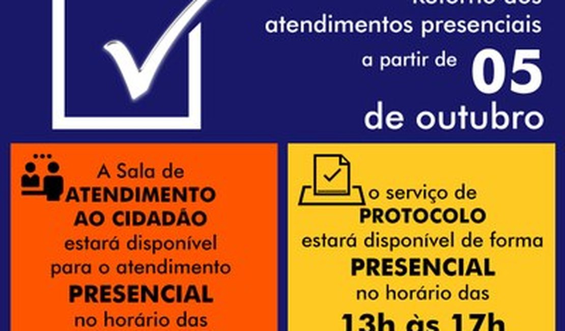 MPF em Alagoas retoma atendimentos presenciais a partir de 05 de outubro