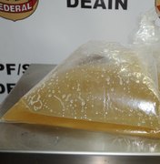 PF apreende quase 3 kg de cocaína na forma líquida em aeroporto