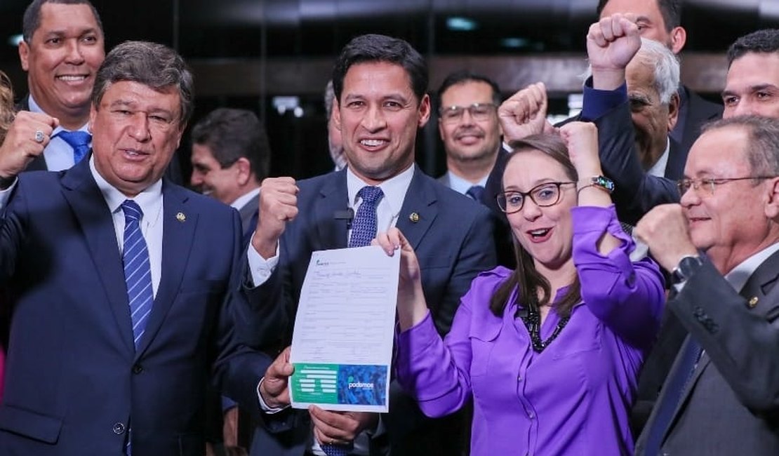 Rodrigo Cunha diz se sentir em casa no Podemos e promete percorrer Alagoas para aumentar filiados