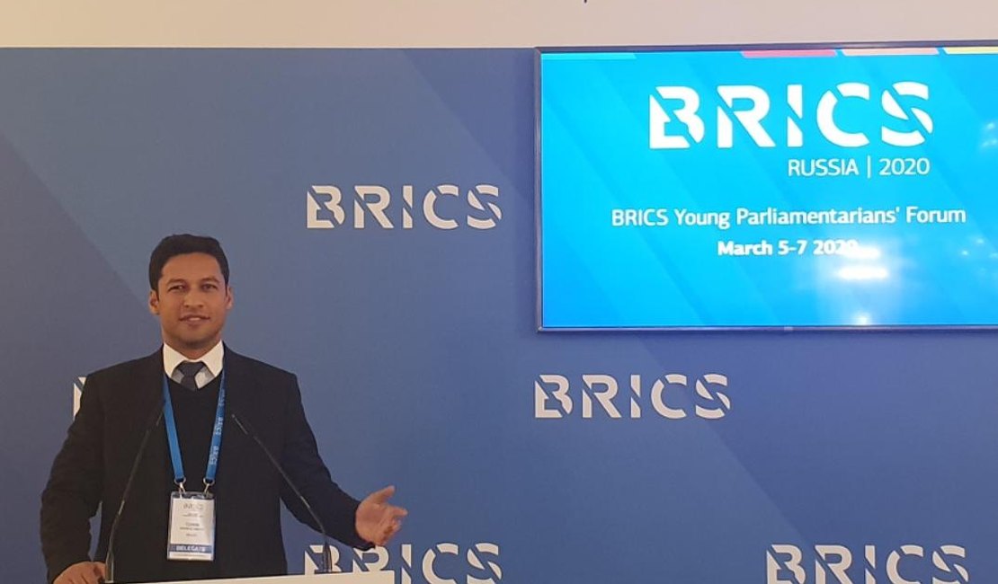 Rodrigo Cunha fala sobre novas tecnologias e geração de emprego em reunião do BRICS