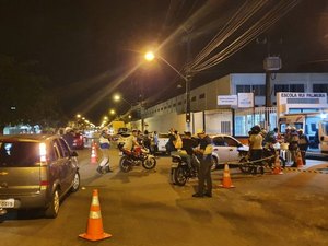 Operação Lei Seca registra 45 infrações de trânsito e 86 testes de alcoolemia em Maceió