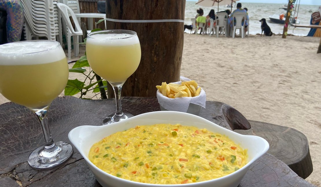 Risoto de Camarão do Caminho de Moisés é destaque gastronômico de Maragogi