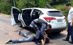 Otávio Brandão foi preso com carro roubado no MT