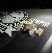 Polícia flagra bando com drogas no município de Colônia Leopoldina