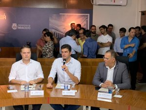 Renan e Rui alinham planos para saneamento em Maceió e Região Metropolitana 