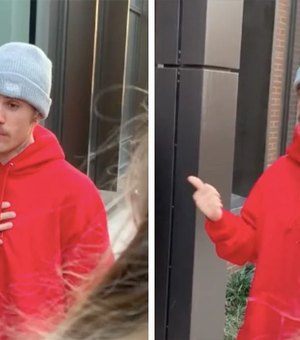 Justin Bieber dá bronca em fãs que o esperavam em porta de casa em Nova York; vídeo