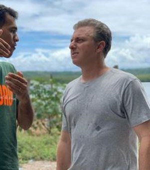 Huck leva ONG de Maceió para programa e recomenda visita ao Vergel do Lago