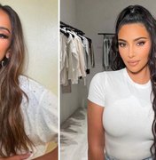 Anitta posa com maquiador das Kardashians e é comparada a Kim
