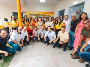 Educação em destaque: Júnior Menezes reinaugura escola histórica e reforça compromisso com a educação em União dos Palmares