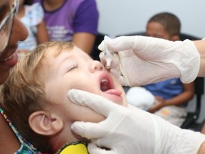Alagoas chega aos 92,44% da cobertura de vacinação contra a Polio e Sarampo