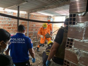 IML de Arapiraca confirma causa da morte de militar da reserva enterrado no quintal de uma casa