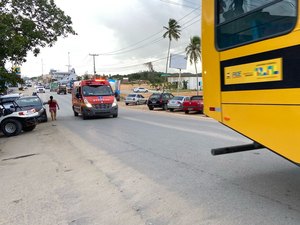 Motoqueiro fica ferido ao colidir contra animal em Maragogi