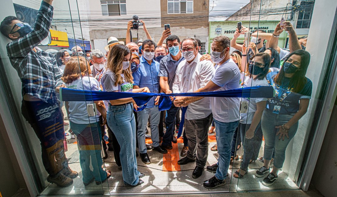 Nova sede do CadÚnico de Arapiraca é inaugurada em prédio histórico da Avenida Rio Branco