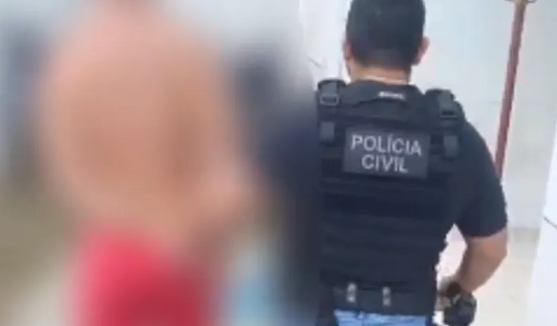 Alta periculosidade: Polícia Civil prende suspeito de espancar jovem até a morte