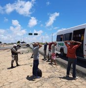 Roubos a ônibus intermunicipais diminuem 75% em Alagoas, diz SSP