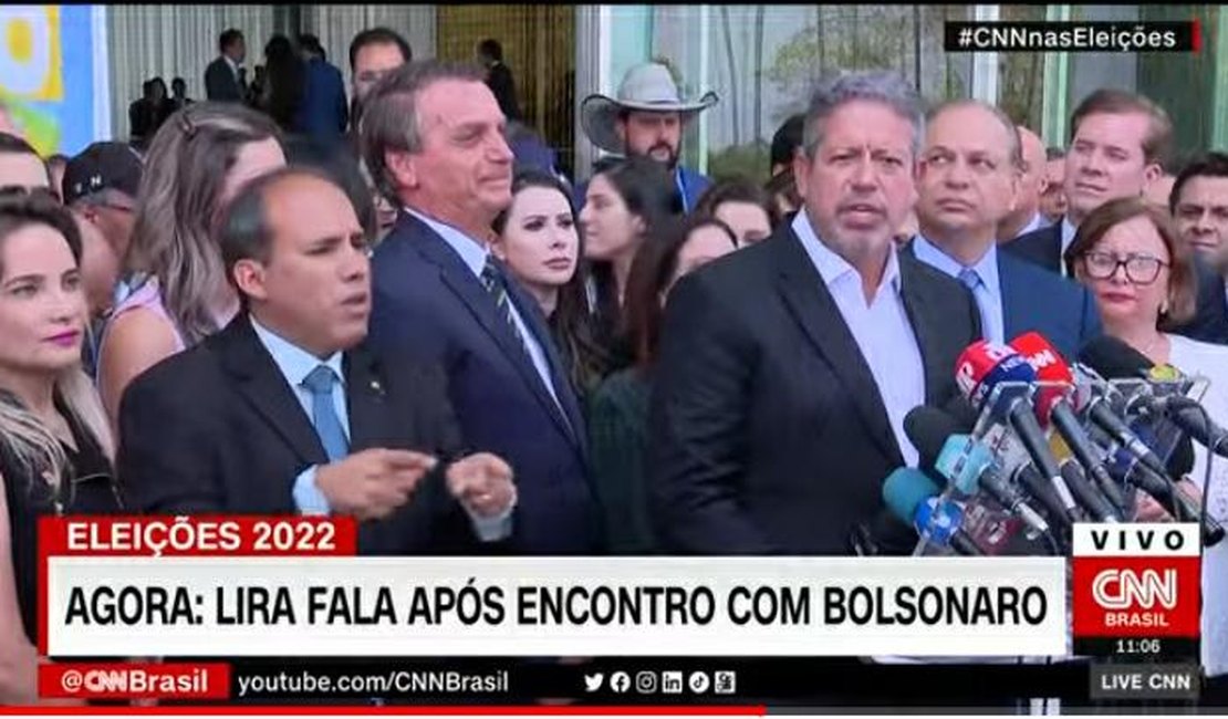 Arthur Lira e Marx Beltrão marcam presença em pronunciamento de Bolsonaro