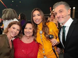 Filha de Silvio Santos mostra bastidores de visita à Globo