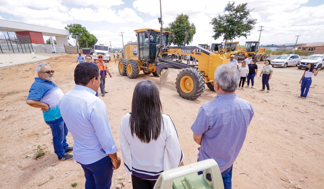 Governo e Prefeitura iniciam obras de duplicação da BR-316 em Palmeira dos Índios