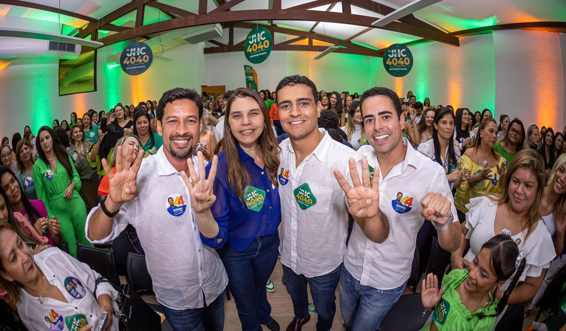 Durante encontro com mulheres, Dr. JHC reforça compromisso com as pautas femininas e destaca papel da mulher na sociedade