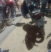 Colisão entre motos deixa uma pessoa morta e outra ferida no bairro Olho D'Água dos Cazuzinhos