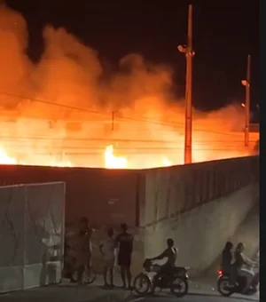 Fogo se alastra pelo clube BNB em Batalha e causa destruição