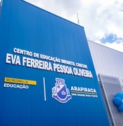 Prefeito entrega 15ª creche e amplia vagas na educação infantil em Arapiraca