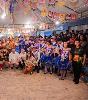Prefeito Luciano Barbosa destaca participação da juventude nos arraiás comunitários